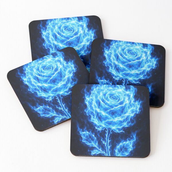 Item preview, Blue Fire Rose designed and sold by hyperbeast store.