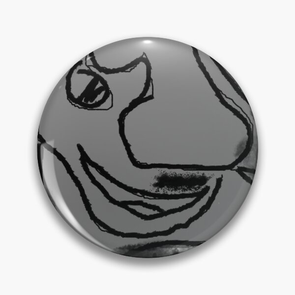 Item preview, "Face in the Dark" یا "Shadowed Portrait" designed and sold by SoHighD.