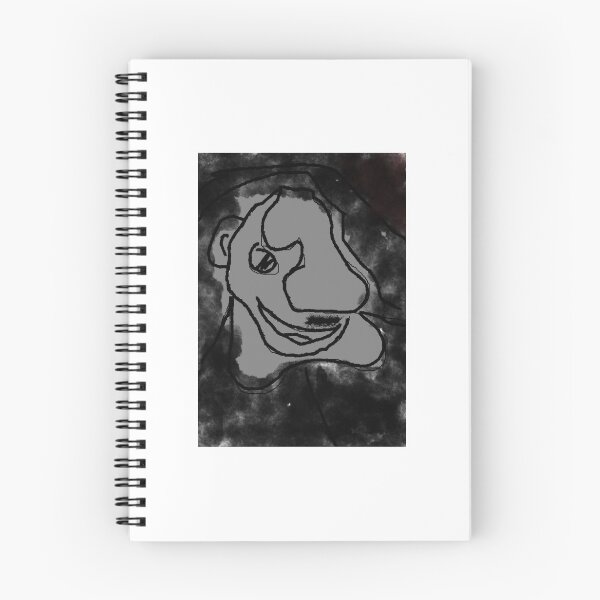 Item preview, "Face in the Dark" یا "Shadowed Portrait" designed and sold by SoHighD.