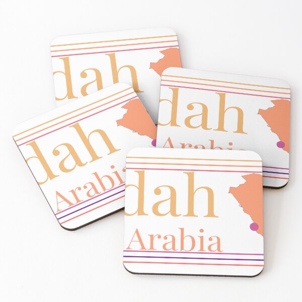 Item preview, Jiddah Saudi Arabia City Marked On Country Map designed and sold by TheIconSmith.