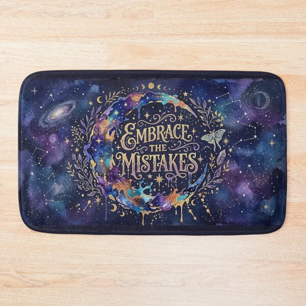 Item preview, Embrace The Mistakes Celestial Moon Whimsigoth Art designed and sold by Englandbear.