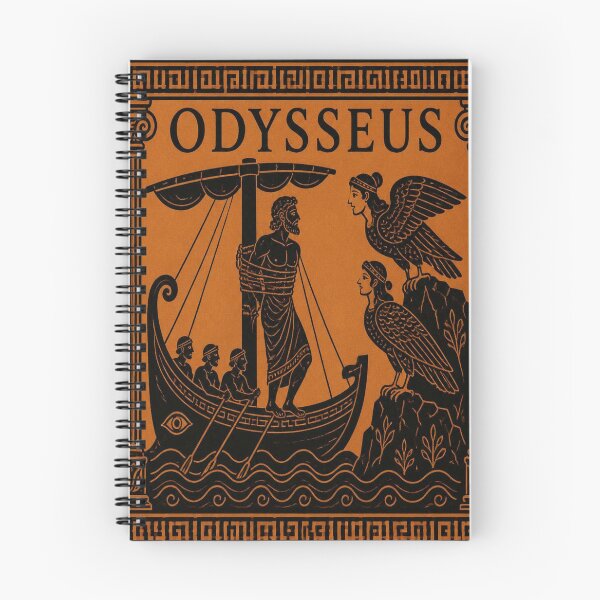 Item preview, Odysseus and Sirens Greek Vase Art Shirt designed and sold by SunnyDesign82.