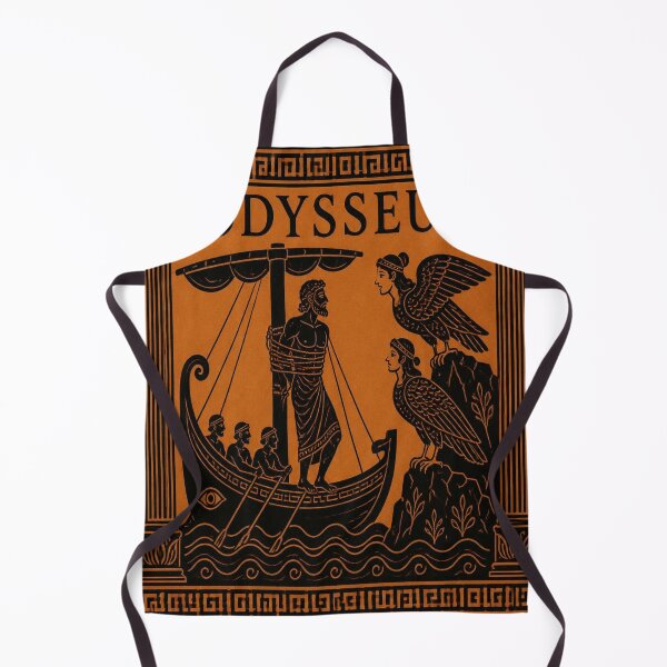 Item preview, Odysseus and Sirens Greek Vase Art Shirt designed and sold by SunnyDesign82.