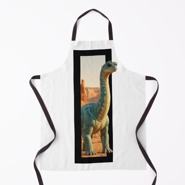 Item preview, Cool Brontosaurus in Sunglasses | Letter I Dinosaur Art designed and sold by mackyartsstudio.