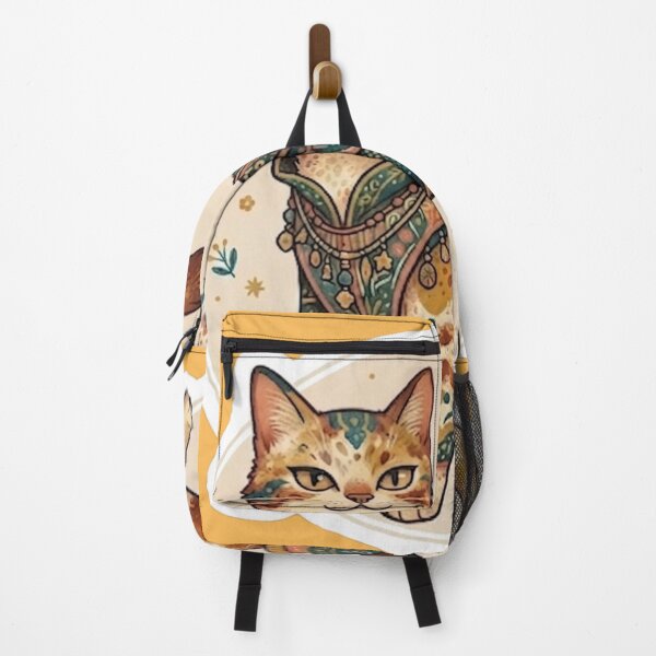 Item preview, Cute Traditional Patterned Cat Sticker designed and sold by Iampoji.