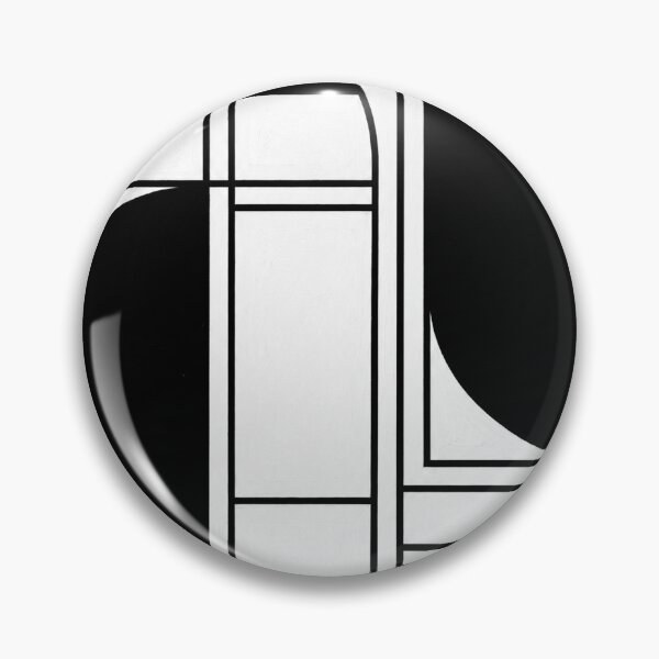 Item preview, Black And White Geometric Architecture designed and sold by pamelastasczak.