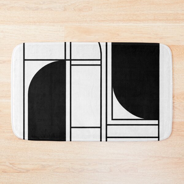 Item preview, Black And White Geometric Architecture designed and sold by pamelastasczak.