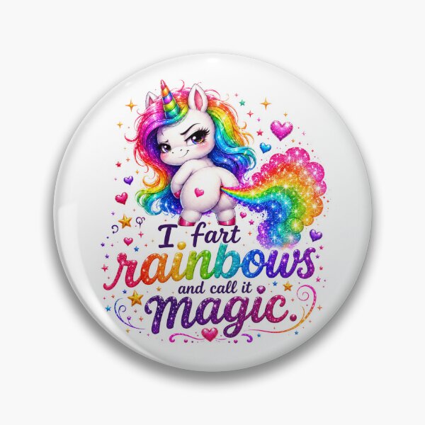 Item preview,  I Fart Rainbows And Call It Magic Unicorn designed and sold by Tinosshop.