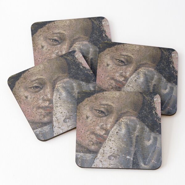 Item preview, Angel wipes away her tears in Renaissance fresco designed and sold by TerryKerrImages.
