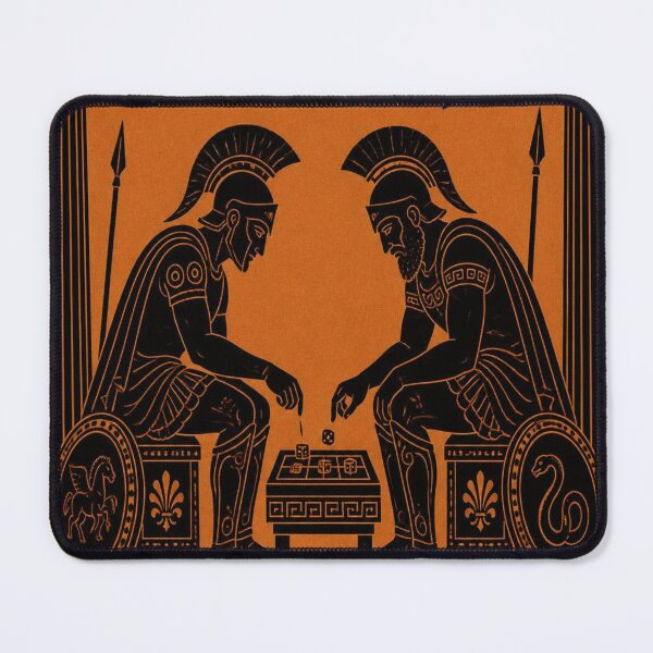 Item preview, Achilles and Ajax Greek Vase Art Shirt designed and sold by SunnyDesign82.