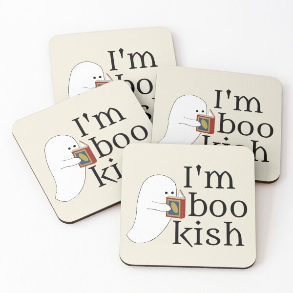 Item preview, I am boo kish ghost reading funny ghost pun designed and sold by glowvim.