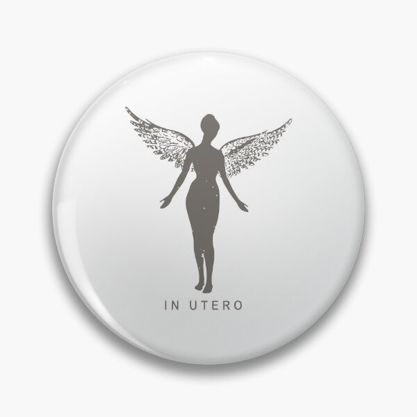 Item preview, Nirvana In Utero Angel Silhouette designed and sold by leilaka23.