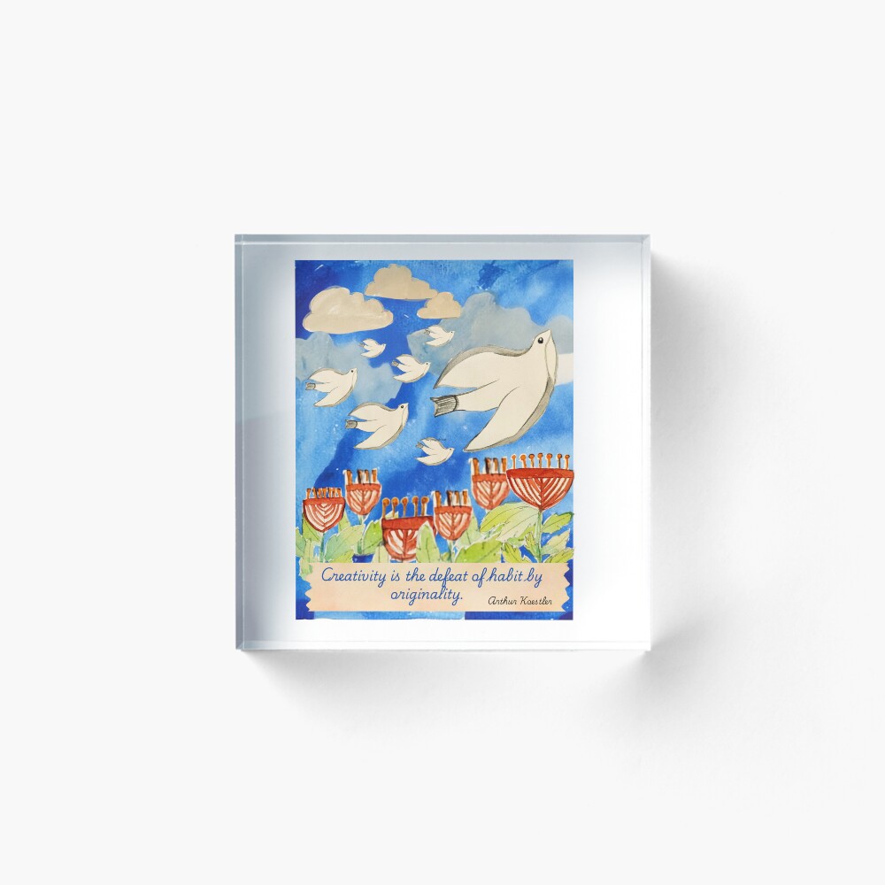 Item preview, Acrylic Block designed and sold by ROUSTABOUTART.