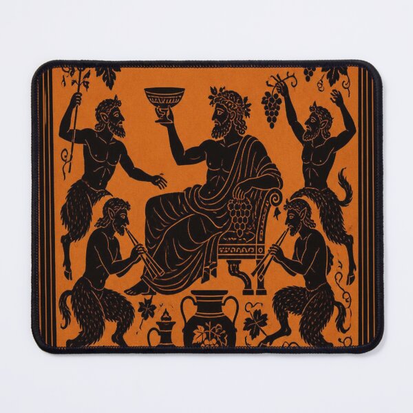 Item preview, Dionysus and Satyrs Greek Vase Art Shirt designed and sold by SunnyDesign82.