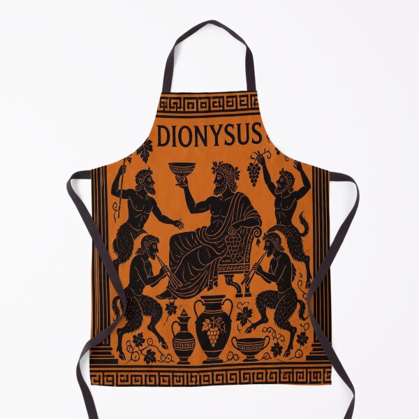 Item preview, Dionysus and Satyrs Greek Vase Art Shirt designed and sold by SunnyDesign82.