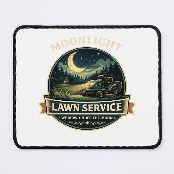 Item preview, Moonlight Lawn Service designed and sold by PeterPunkt.
