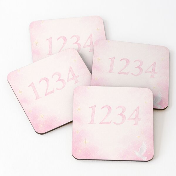 Item preview, 1234 Angel Number Sacred Art Print designed and sold by AngelLighthouse.