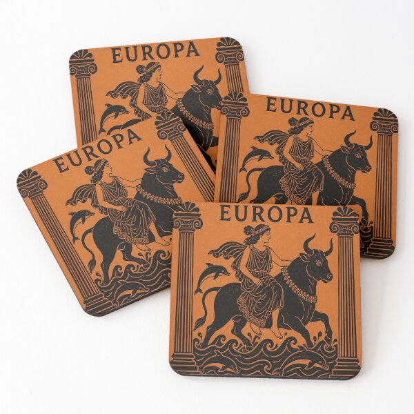 Item preview, Europa and the Bull Greek Vase Art Shirt designed and sold by SunnyDesign82.