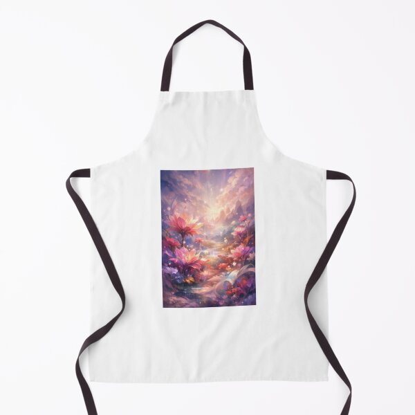 Item preview, Dreamlike Abstract Floral Landscape – Ethereal Bloom Art Print designed and sold by EdgeSphere.