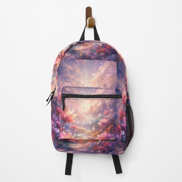 Item preview, Dreamlike Abstract Floral Landscape – Ethereal Bloom Art Print designed and sold by EdgeSphere.