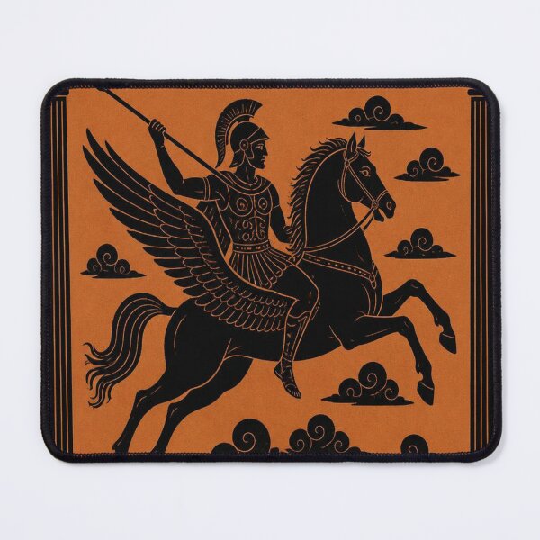 Item preview, Bellerophon and Pegasus Greek Vase Art Shirt designed and sold by SunnyDesign82.