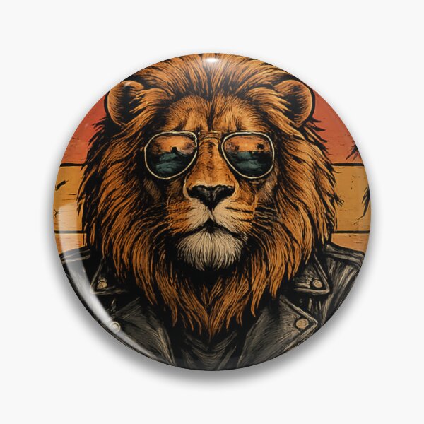Item preview, Not Old Just Experienced Lion Vintage Retro Design – Built with Character, Shaped by Lessons, Driven by Passion designed and sold by NAJURE.