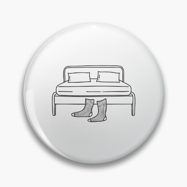 Item preview, Socks Beneath Sleek Modern Bed designed and sold by rasagamastore.
