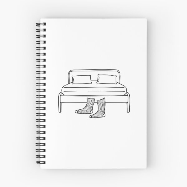 Item preview, Socks Beneath Sleek Modern Bed designed and sold by rasagamastore.