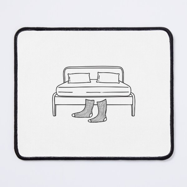 Item preview, Socks Beneath Sleek Modern Bed designed and sold by rasagamastore.