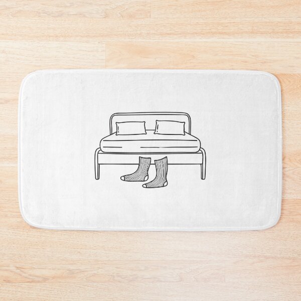 Item preview, Socks Beneath Sleek Modern Bed designed and sold by rasagamastore.