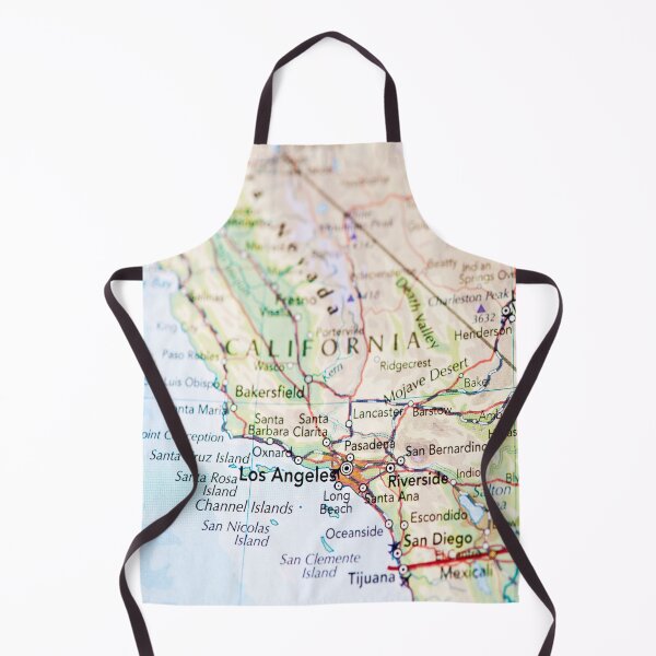 Item preview, California and Arizona US Highways Roadmap designed and sold by WanderingLife.