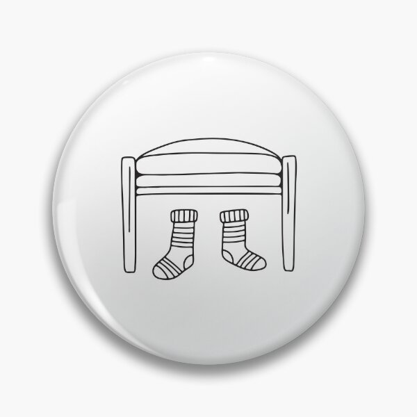 Item preview, Pair of Socks Under Bed designed and sold by rasagamastore.