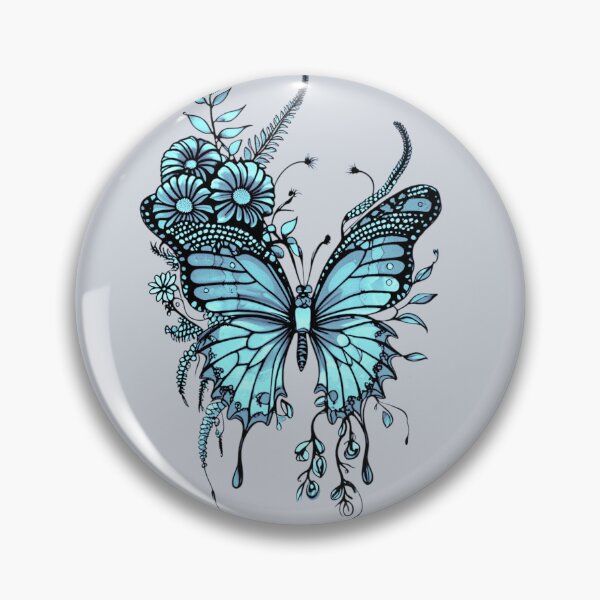 Item preview, The Winterberry Meadow Butterfly - Frequencies of the Flora No. 5 designed and sold by Bloom Theory.
