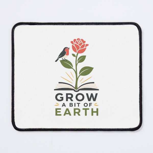 Item preview, Grow A Bit Of Earth The Secret Garden Minimalist Rose Book designed and sold by Fenay Designs.