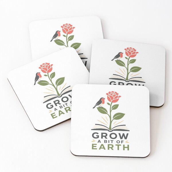 Item preview, Grow A Bit Of Earth The Secret Garden Minimalist Rose Book designed and sold by Fenay Designs.