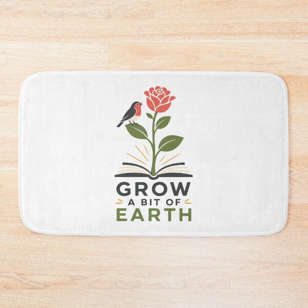 Item preview, Grow A Bit Of Earth The Secret Garden Minimalist Rose Book designed and sold by Fenay Designs.