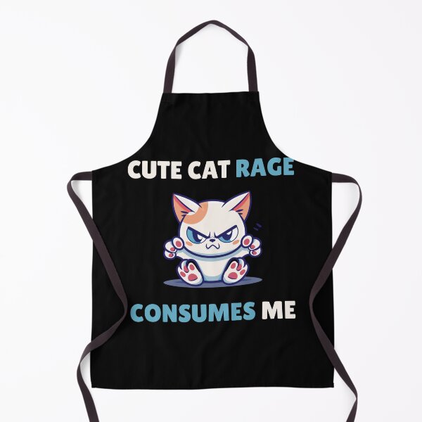 Item preview, Cute Cat Rage Consumes Me Funny Shirt - Angry Cat Meme T-Shirt - Sarcastic Kitten Humor Gift designed and sold by VectorForge.
