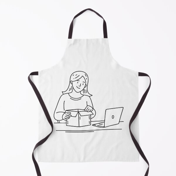 Item preview, Person Unpacking Box Beside Laptop designed and sold by rasagamastore.