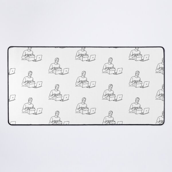 Item preview, Copy of Person Unboxing Package Near Laptop designed and sold by rasagamastore.