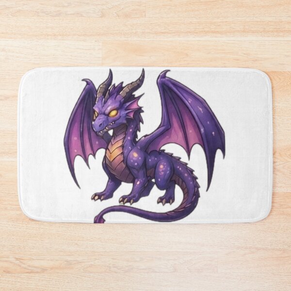Item preview, Cute Purple Baby Dragon designed and sold by DailyDoodlesBySumbul.