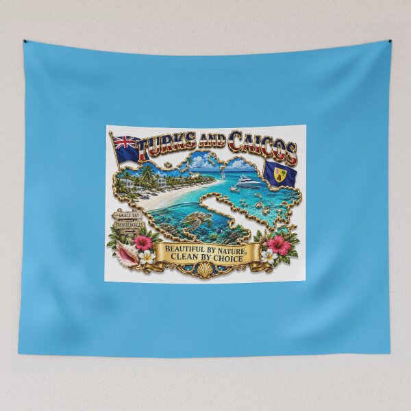 Item preview, Take In The Breath-Taking Beauty of the Turks and Caicos Islands, a Tropical Paradise  designed and sold by globetrottergfx.