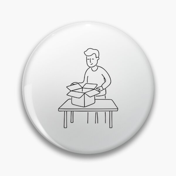 Item preview, Person Unboxing Package on Wooden Table designed and sold by rasagamastore.