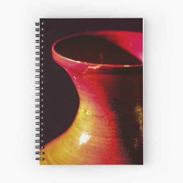 Item preview, red ceramic vase in warm light designed and sold by Isar1.