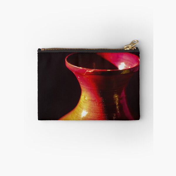 Item preview, red ceramic vase in warm light designed and sold by Isar1.