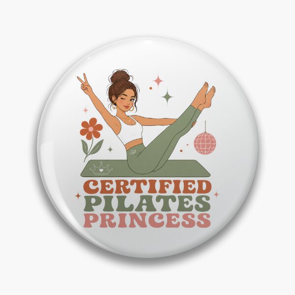 Item preview, Certified Pilates Princess Funny Retro Pilates Design designed and sold by SnortStudio.