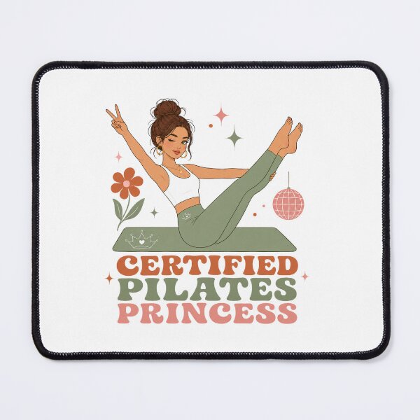 Item preview, Certified Pilates Princess Funny Retro Pilates Design designed and sold by SnortStudio.