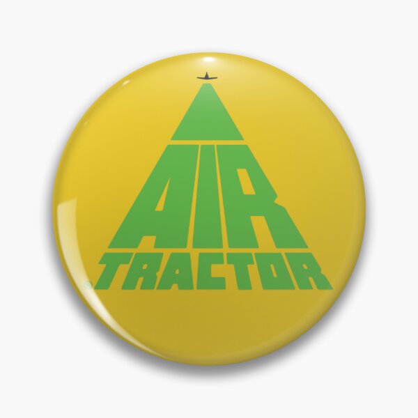 Item preview, air tractor modern logo agricultural aviation spray plane designed and sold by PilotandPlane.