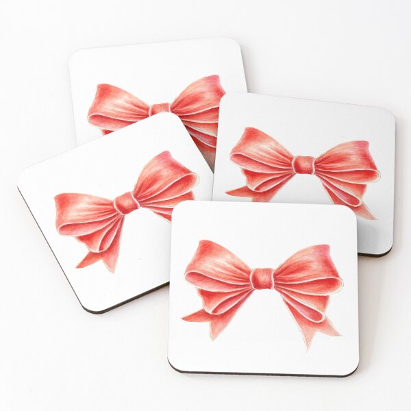 Item preview, Watercolor red ribbon bow  designed and sold by Sarah Trett.