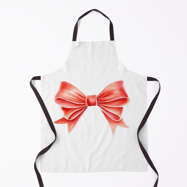 Item preview, Watercolor red ribbon bow designed and sold by Sarah Trett.
