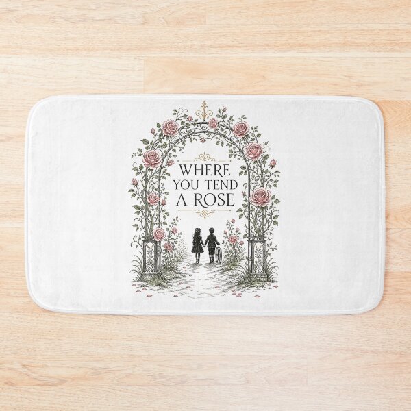 Item preview, Where You Tend A Rose The Secret Garden Gothic Floral Archway designed and sold by Fenay Designs.
